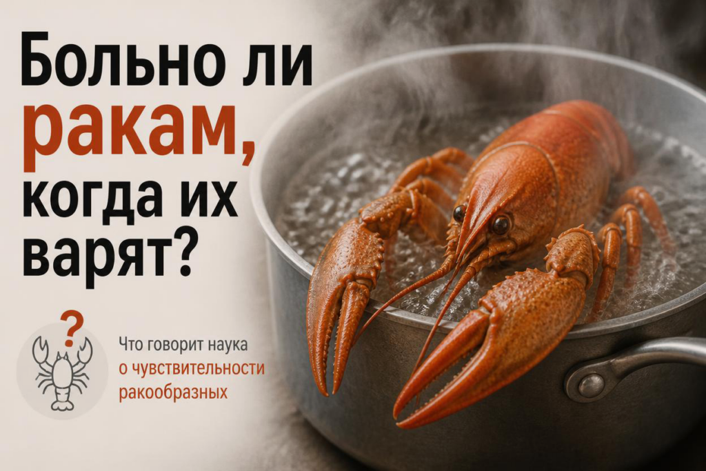 Больно ли ракам, когда их варят?